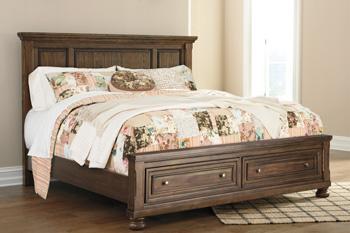 Flynnter Bed with 2 Storage Drawers - Premium Bed from Ashley Furniture - Just $993.50! Shop now at Furniture Wholesale Plus  We are the best furniture store in Nashville, Hendersonville, Goodlettsville, Madison, Antioch, Mount Juliet, Lebanon, Gallatin, Springfield, Murfreesboro, Franklin, Brentwood