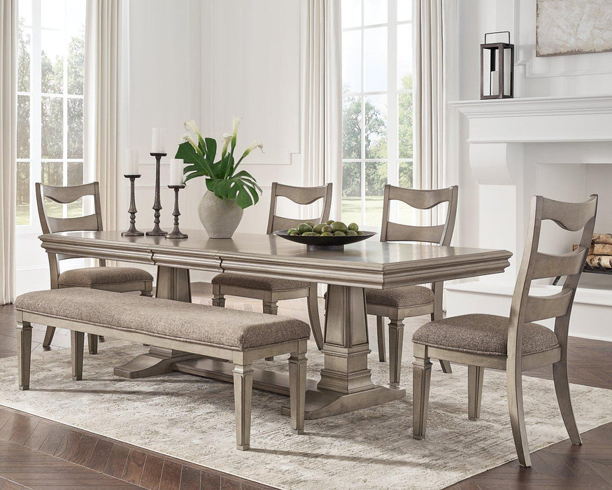 Lexorne Dining Room Set - Premium Dining Room Set from Ashley Furniture - Just $1490.27! Shop now at Furniture Wholesale Plus  We are the best furniture store in Nashville, Hendersonville, Goodlettsville, Madison, Antioch, Mount Juliet, Lebanon, Gallatin, Springfield, Murfreesboro, Franklin, Brentwood