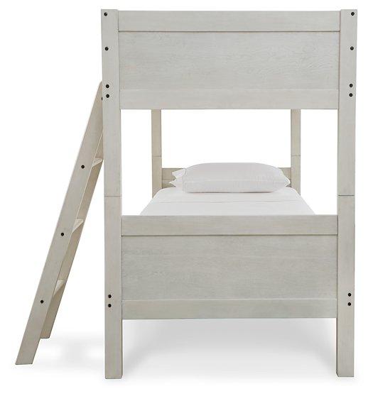 Robbinsdale / Bunk Bed with Ladder - Premium Bed from Ashley Furniture - Just $456.53! Shop now at Furniture Wholesale Plus  We are the best furniture store in Nashville, Hendersonville, Goodlettsville, Madison, Antioch, Mount Juliet, Lebanon, Gallatin, Springfield, Murfreesboro, Franklin, Brentwood