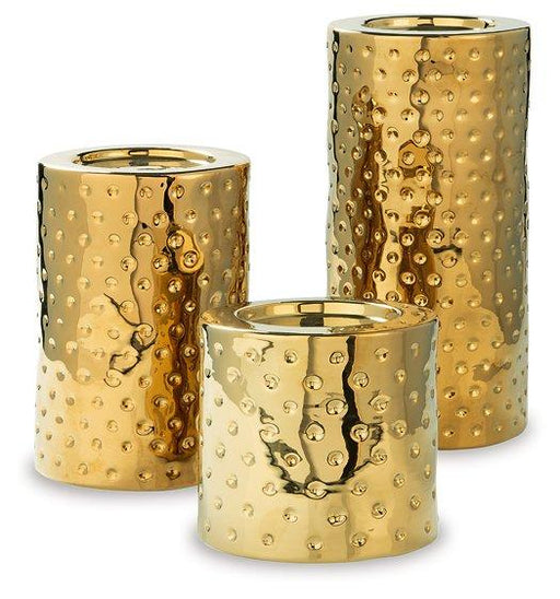 Marisa Candle Holder (Set of 3) - Premium Candle Holder from Ashley Furniture - Just $53.18! Shop now at Furniture Wholesale Plus  We are the best furniture store in Nashville, Hendersonville, Goodlettsville, Madison, Antioch, Mount Juliet, Lebanon, Gallatin, Springfield, Murfreesboro, Franklin, Brentwood