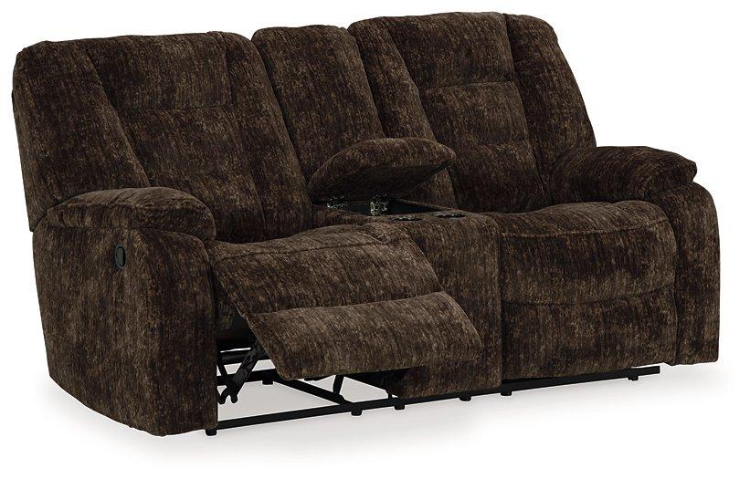 Soundwave Reclining Loveseat with Console - Premium Loveseat from Ashley Furniture - Just $825.39! Shop now at Furniture Wholesale Plus  We are the best furniture store in Nashville, Hendersonville, Goodlettsville, Madison, Antioch, Mount Juliet, Lebanon, Gallatin, Springfield, Murfreesboro, Franklin, Brentwood