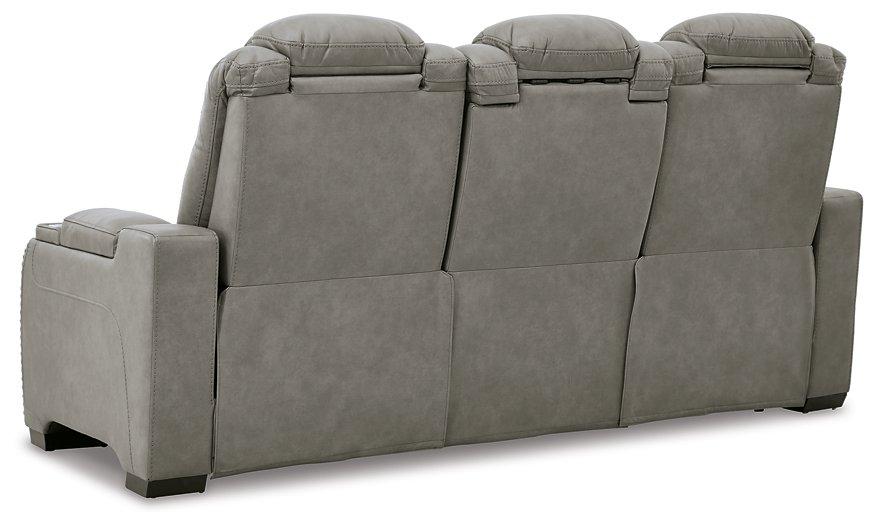 The Man-Den Power Reclining Sofa - Premium Sofa from Ashley Furniture - Just $2183.45! Shop now at Furniture Wholesale Plus  We are the best furniture store in Nashville, Hendersonville, Goodlettsville, Madison, Antioch, Mount Juliet, Lebanon, Gallatin, Springfield, Murfreesboro, Franklin, Brentwood