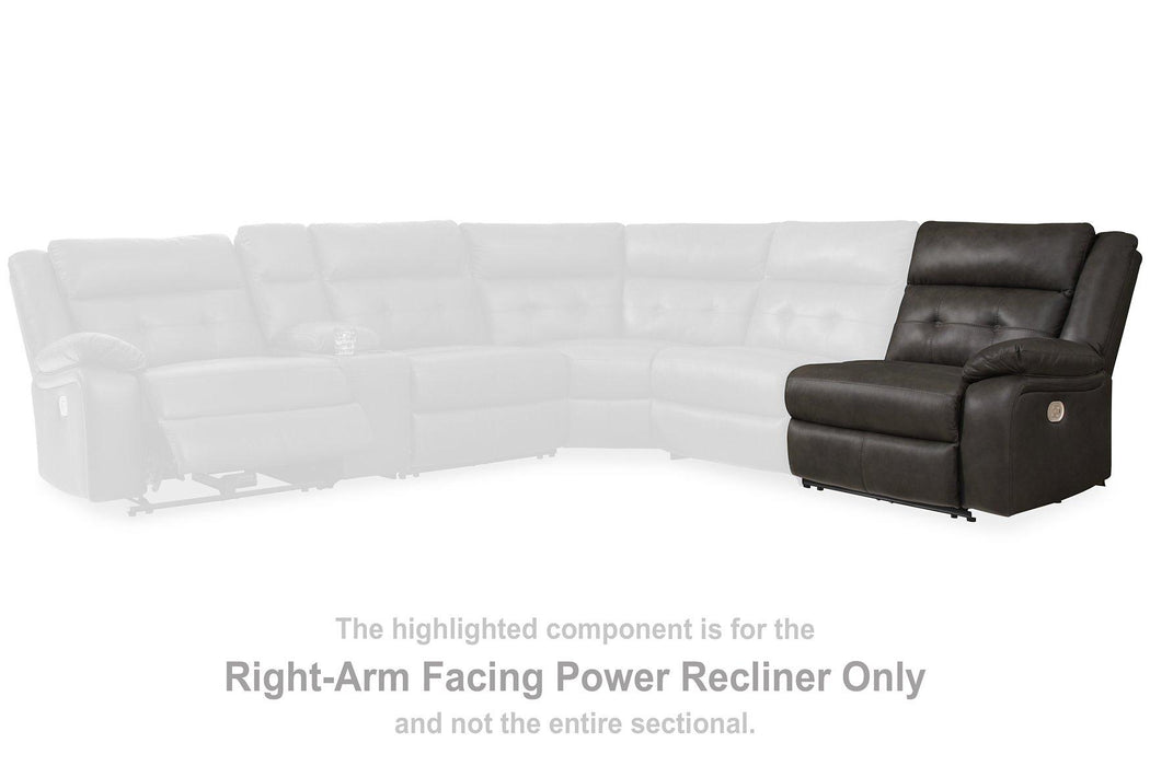 Mackie Pike Power Reclining Sectional Loveseat - Premium Sectional from Ashley Furniture - Just $1187.30! Shop now at Furniture Wholesale Plus  We are the best furniture store in Nashville, Hendersonville, Goodlettsville, Madison, Antioch, Mount Juliet, Lebanon, Gallatin, Springfield, Murfreesboro, Franklin, Brentwood