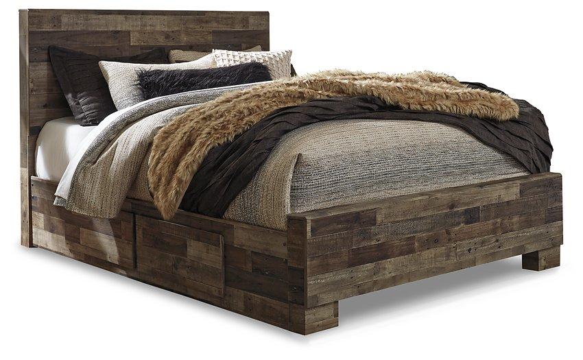 Derekson Bed with 2 Storage Drawers - Premium Bed from Ashley Furniture - Just $488.72! Shop now at Furniture Wholesale Plus  We are the best furniture store in Nashville, Hendersonville, Goodlettsville, Madison, Antioch, Mount Juliet, Lebanon, Gallatin, Springfield, Murfreesboro, Franklin, Brentwood