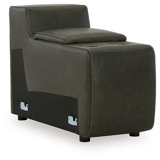 Center Line Power Reclining Sectional - Premium Sectional from Ashley Furniture - Just $2075.76! Shop now at Furniture Wholesale Plus  We are the best furniture store in Nashville, Hendersonville, Goodlettsville, Madison, Antioch, Mount Juliet, Lebanon, Gallatin, Springfield, Murfreesboro, Franklin, Brentwood