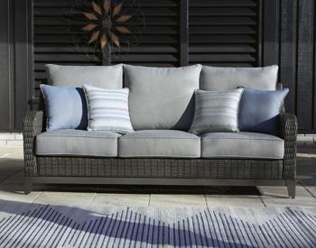 Elite Park Outdoor Sofa, Lounge Chairs and Cocktail Table - Premium Outdoor Table Set from Ashley Furniture - Just $2622.44! Shop now at Furniture Wholesale Plus  We are the best furniture store in Nashville, Hendersonville, Goodlettsville, Madison, Antioch, Mount Juliet, Lebanon, Gallatin, Springfield, Murfreesboro, Franklin, Brentwood