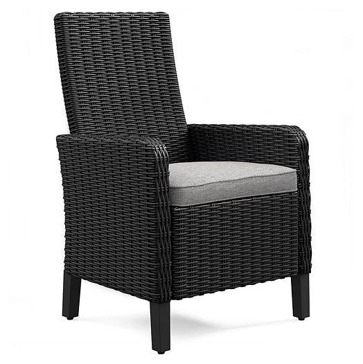 Beachcroft Outdoor Arm Chair with Cushion (Set of 2) - Premium Outdoor Dining Chair from Ashley Furniture - Just $770.66! Shop now at Furniture Wholesale Plus  We are the best furniture store in Nashville, Hendersonville, Goodlettsville, Madison, Antioch, Mount Juliet, Lebanon, Gallatin, Springfield, Murfreesboro, Franklin, Brentwood