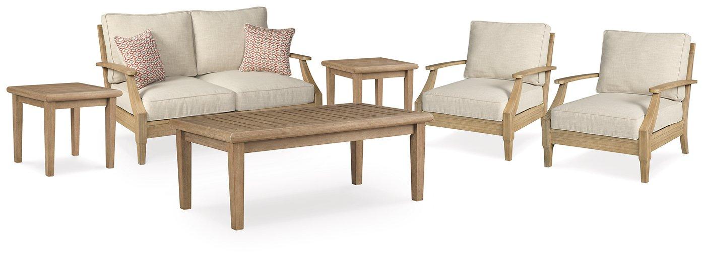 Clare View Outdoor Set - Premium Outdoor Seating Set from Ashley Furniture - Just $1290.38! Shop now at Furniture Wholesale Plus  We are the best furniture store in Nashville, Hendersonville, Goodlettsville, Madison, Antioch, Mount Juliet, Lebanon, Gallatin, Springfield, Murfreesboro, Franklin, Brentwood