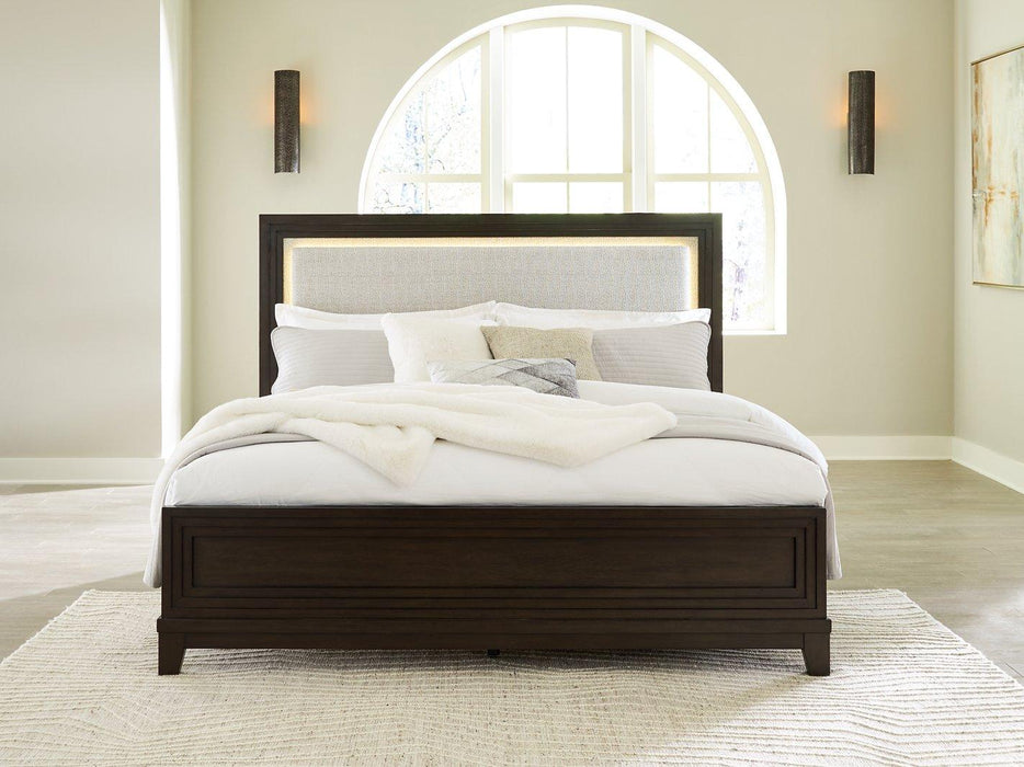 Neymorton Upholstered Bed - Premium Bed from Ashley Furniture - Just $476.64! Shop now at Furniture Wholesale Plus  We are the best furniture store in Nashville, Hendersonville, Goodlettsville, Madison, Antioch, Mount Juliet, Lebanon, Gallatin, Springfield, Murfreesboro, Franklin, Brentwood