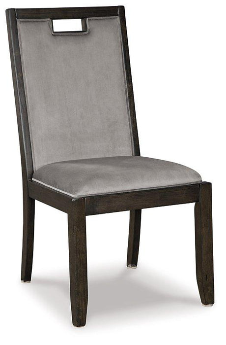 Hyndell Dining Chair - Premium Dining Chair from Ashley Furniture - Just $108.60! Shop now at Furniture Wholesale Plus  We are the best furniture store in Nashville, Hendersonville, Goodlettsville, Madison, Antioch, Mount Juliet, Lebanon, Gallatin, Springfield, Murfreesboro, Franklin, Brentwood