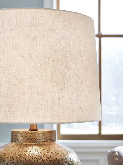 Madney Table Lamp - Premium Table Lamp from Ashley Furniture - Just $125.56! Shop now at Furniture Wholesale Plus  We are the best furniture store in Nashville, Hendersonville, Goodlettsville, Madison, Antioch, Mount Juliet, Lebanon, Gallatin, Springfield, Murfreesboro, Franklin, Brentwood