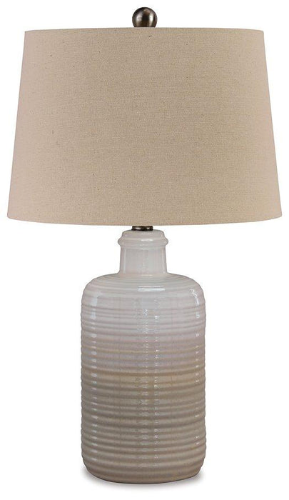 Marnina Table Lamp (Set of 2) - Premium Table Lamp Pair from Ashley Furniture - Just $116.73! Shop now at Furniture Wholesale Plus  We are the best furniture store in Nashville, Hendersonville, Goodlettsville, Madison, Antioch, Mount Juliet, Lebanon, Gallatin, Springfield, Murfreesboro, Franklin, Brentwood