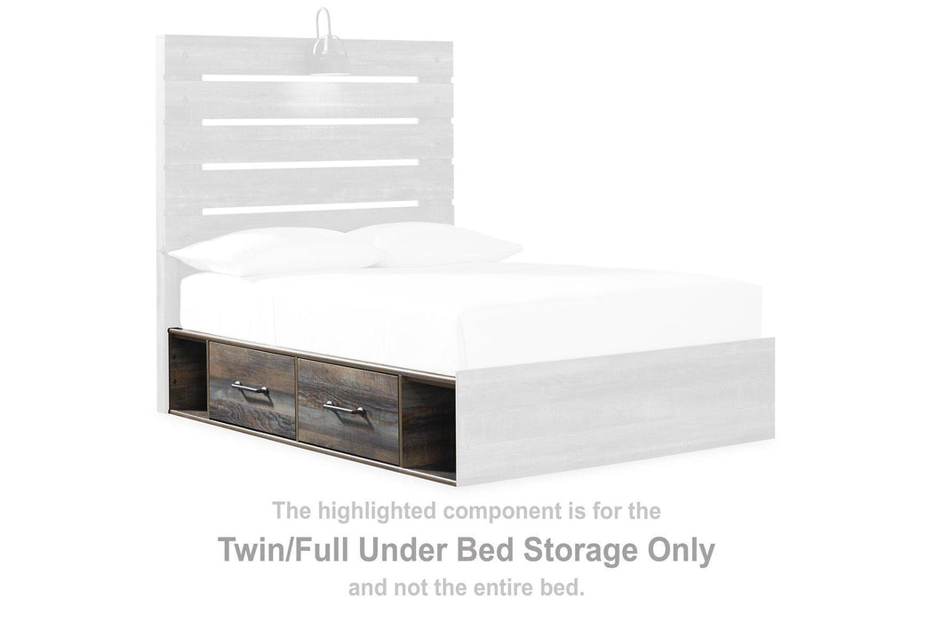 Drystan Bed with 4 Storage Drawers - Premium Bed from Ashley Furniture - Just $782.35! Shop now at Furniture Wholesale Plus  We are the best furniture store in Nashville, Hendersonville, Goodlettsville, Madison, Antioch, Mount Juliet, Lebanon, Gallatin, Springfield, Murfreesboro, Franklin, Brentwood