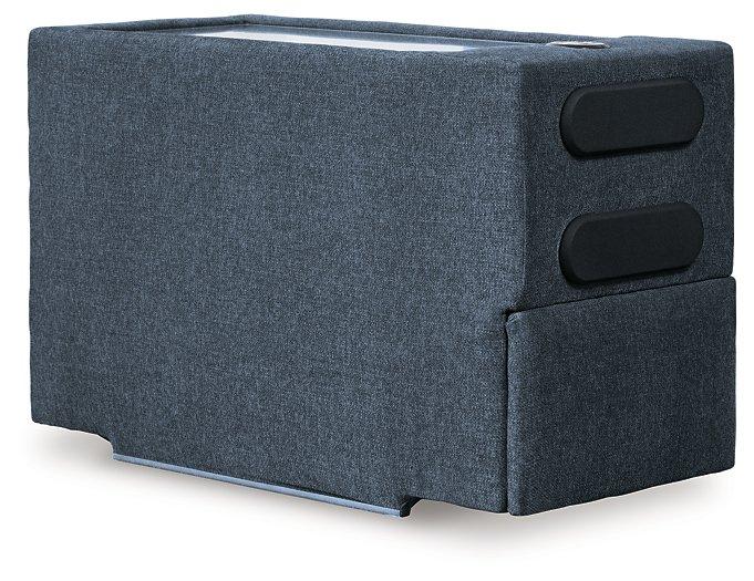 Modmax Sectional Loveseat with Audio System - Premium Sectional from Ashley Furniture - Just $1077.33! Shop now at Furniture Wholesale Plus  We are the best furniture store in Nashville, Hendersonville, Goodlettsville, Madison, Antioch, Mount Juliet, Lebanon, Gallatin, Springfield, Murfreesboro, Franklin, Brentwood