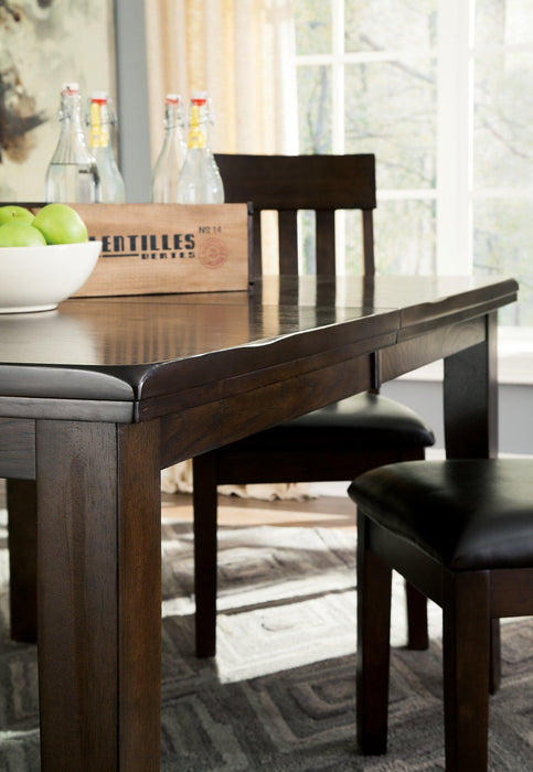 Haddigan Dining Extension Table - Premium Dining Table from Ashley Furniture - Just $456.53! Shop now at Furniture Wholesale Plus  We are the best furniture store in Nashville, Hendersonville, Goodlettsville, Madison, Antioch, Mount Juliet, Lebanon, Gallatin, Springfield, Murfreesboro, Franklin, Brentwood