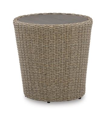 Danson Outdoor End Table - Premium Outdoor End Table from Ashley Furniture - Just $171.46! Shop now at Furniture Wholesale Plus  We are the best furniture store in Nashville, Hendersonville, Goodlettsville, Madison, Antioch, Mount Juliet, Lebanon, Gallatin, Springfield, Murfreesboro, Franklin, Brentwood