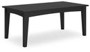 Hyland wave Outdoor Coffee Table - Premium Outdoor Cocktail Table from Ashley Furniture - Just $243.84! Shop now at Furniture Wholesale Plus  We are the best furniture store in Nashville, Hendersonville, Goodlettsville, Madison, Antioch, Mount Juliet, Lebanon, Gallatin, Springfield, Murfreesboro, Franklin, Brentwood