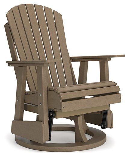 Hyland wave Outdoor Swivel Glider Chair - Premium Outdoor Dining Chair from Ashley Furniture - Just $621.89! Shop now at Furniture Wholesale Plus  We are the best furniture store in Nashville, Hendersonville, Goodlettsville, Madison, Antioch, Mount Juliet, Lebanon, Gallatin, Springfield, Murfreesboro, Franklin, Brentwood