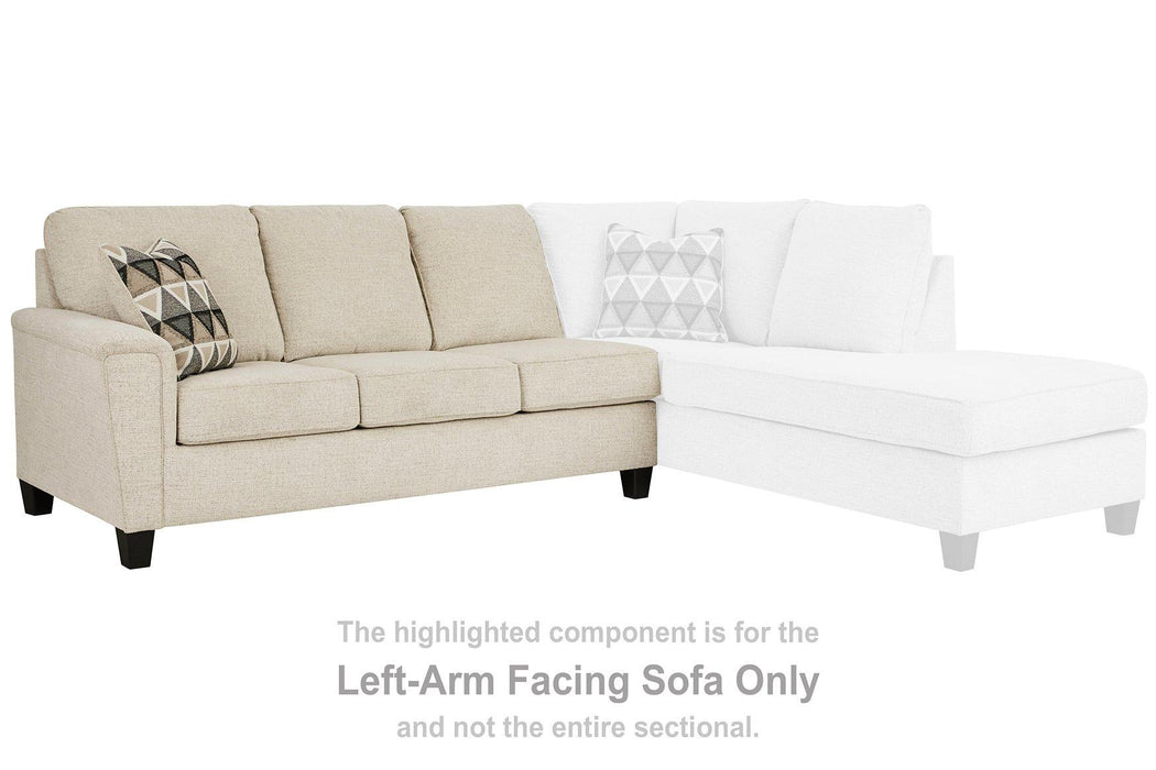 Abinger 2-Piece Sectional with Chaise - Premium Sectional from Ashley Furniture - Just $1044.08! Shop now at Furniture Wholesale Plus  We are the best furniture store in Nashville, Hendersonville, Goodlettsville, Madison, Antioch, Mount Juliet, Lebanon, Gallatin, Springfield, Murfreesboro, Franklin, Brentwood