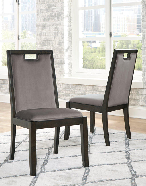 Hyndell Dining Chair - Premium Dining Chair from Ashley Furniture - Just $108.60! Shop now at Furniture Wholesale Plus  We are the best furniture store in Nashville, Hendersonville, Goodlettsville, Madison, Antioch, Mount Juliet, Lebanon, Gallatin, Springfield, Murfreesboro, Franklin, Brentwood