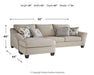 Abney Sofa Chaise - Premium Chofa from Ashley Furniture - Just $687.18! Shop now at Furniture Wholesale Plus  We are the best furniture store in Nashville, Hendersonville, Goodlettsville, Madison, Antioch, Mount Juliet, Lebanon, Gallatin, Springfield, Murfreesboro, Franklin, Brentwood