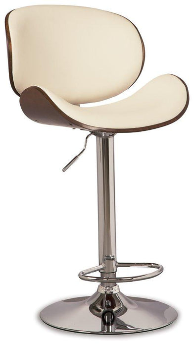 Bellatier Adjustable Height Bar Stool - Premium Barstool from Ashley Furniture - Just $104.58! Shop now at Furniture Wholesale Plus  We are the best furniture store in Nashville, Hendersonville, Goodlettsville, Madison, Antioch, Mount Juliet, Lebanon, Gallatin, Springfield, Murfreesboro, Franklin, Brentwood