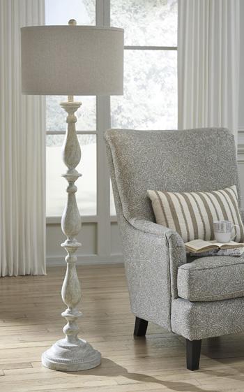 Bernadate Floor Lamp - Premium Floor Lamp from Ashley Furniture - Just $125.56! Shop now at Furniture Wholesale Plus  We are the best furniture store in Nashville, Hendersonville, Goodlettsville, Madison, Antioch, Mount Juliet, Lebanon, Gallatin, Springfield, Murfreesboro, Franklin, Brentwood