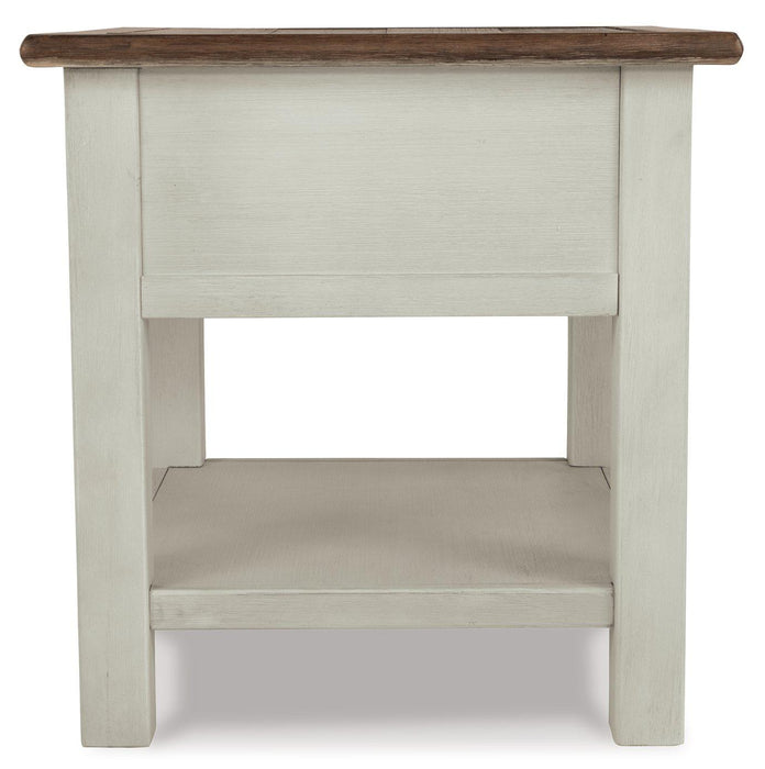 Bolanburg End Table - Premium End Table from Ashley Furniture - Just $243.84! Shop now at Furniture Wholesale Plus  We are the best furniture store in Nashville, Hendersonville, Goodlettsville, Madison, Antioch, Mount Juliet, Lebanon, Gallatin, Springfield, Murfreesboro, Franklin, Brentwood