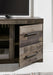 Derekson 3-Piece Entertainment Center with Electric Fireplace - Premium Entertainment Center from Ashley Furniture - Just $668.12! Shop now at Furniture Wholesale Plus  We are the best furniture store in Nashville, Hendersonville, Goodlettsville, Madison, Antioch, Mount Juliet, Lebanon, Gallatin, Springfield, Murfreesboro, Franklin, Brentwood