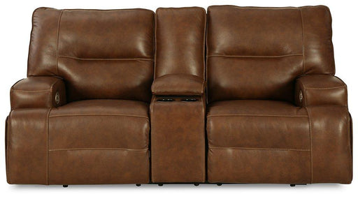 Francesca Power Reclining Loveseat with Console - Premium Loveseat from Ashley Furniture - Just $1333.82! Shop now at Furniture Wholesale Plus  We are the best furniture store in Nashville, Hendersonville, Goodlettsville, Madison, Antioch, Mount Juliet, Lebanon, Gallatin, Springfield, Murfreesboro, Franklin, Brentwood