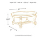 Norcastle Coffee Table - Premium Cocktail Table from Ashley Furniture - Just $388.61! Shop now at Furniture Wholesale Plus  We are the best furniture store in Nashville, Hendersonville, Goodlettsville, Madison, Antioch, Mount Juliet, Lebanon, Gallatin, Springfield, Murfreesboro, Franklin, Brentwood