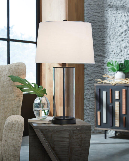 Wilmburgh Table Lamp (Set of 2) - Premium Table Lamp Pair from Ashley Furniture - Just $116.73! Shop now at Furniture Wholesale Plus  We are the best furniture store in Nashville, Hendersonville, Goodlettsville, Madison, Antioch, Mount Juliet, Lebanon, Gallatin, Springfield, Murfreesboro, Franklin, Brentwood