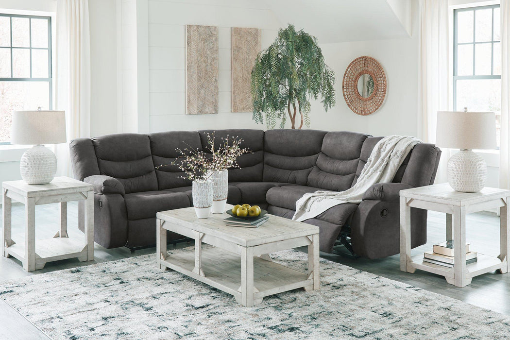 Partymate 2-Piece Reclining Sectional - Premium Sectional from Ashley Furniture - Just $1388.22! Shop now at Furniture Wholesale Plus  We are the best furniture store in Nashville, Hendersonville, Goodlettsville, Madison, Antioch, Mount Juliet, Lebanon, Gallatin, Springfield, Murfreesboro, Franklin, Brentwood