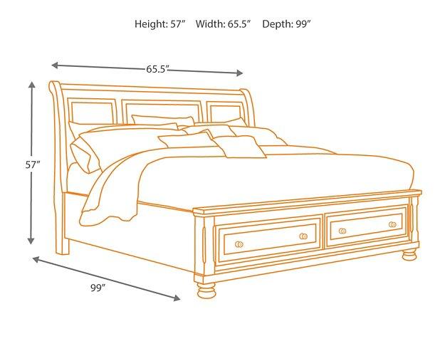 Porter Bed - Premium Bed from Ashley Furniture - Just $665.23! Shop now at Furniture Wholesale Plus  We are the best furniture store in Nashville, Hendersonville, Goodlettsville, Madison, Antioch, Mount Juliet, Lebanon, Gallatin, Springfield, Murfreesboro, Franklin, Brentwood