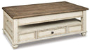 Realyn Coffee Table with Lift Top - Premium Cocktail Table Lift from Ashley Furniture - Just $333.88! Shop now at Furniture Wholesale Plus  We are the best furniture store in Nashville, Hendersonville, Goodlettsville, Madison, Antioch, Mount Juliet, Lebanon, Gallatin, Springfield, Murfreesboro, Franklin, Brentwood