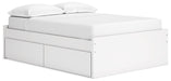 Onita Bed with 2 Side Storage - Premium Bed from Ashley Furniture - Just $493.31! Shop now at Furniture Wholesale Plus  We are the best furniture store in Nashville, Hendersonville, Goodlettsville, Madison, Antioch, Mount Juliet, Lebanon, Gallatin, Springfield, Murfreesboro, Franklin, Brentwood