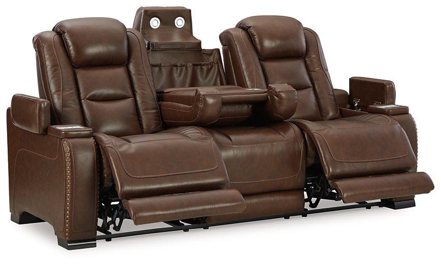 The Man-Den Power Reclining Sofa - Premium Sofa from Ashley Furniture - Just $2183.45! Shop now at Furniture Wholesale Plus  We are the best furniture store in Nashville, Hendersonville, Goodlettsville, Madison, Antioch, Mount Juliet, Lebanon, Gallatin, Springfield, Murfreesboro, Franklin, Brentwood