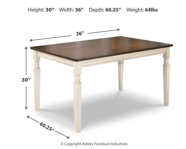 Whitesburg Dining Table - Premium Dining Table from Ashley Furniture - Just $269.49! Shop now at Furniture Wholesale Plus  We are the best furniture store in Nashville, Hendersonville, Goodlettsville, Madison, Antioch, Mount Juliet, Lebanon, Gallatin, Springfield, Murfreesboro, Franklin, Brentwood