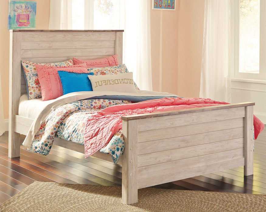 Willowton Bed - Premium Bed from Ashley Furniture - Just $265.48! Shop now at Furniture Wholesale Plus  We are the best furniture store in Nashville, Hendersonville, Goodlettsville, Madison, Antioch, Mount Juliet, Lebanon, Gallatin, Springfield, Murfreesboro, Franklin, Brentwood