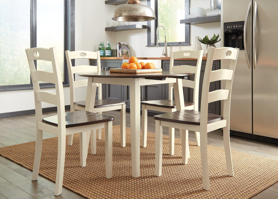 Woodanville Dining Drop Leaf Table - Premium Dining Table from Ashley Furniture - Just $124.69! Shop now at Furniture Wholesale Plus  We are the best furniture store in Nashville, Hendersonville, Goodlettsville, Madison, Antioch, Mount Juliet, Lebanon, Gallatin, Springfield, Murfreesboro, Franklin, Brentwood