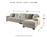 Ardsley Sectional with Chaise - Premium Sectional from Ashley Furniture - Just $1158.68! Shop now at Furniture Wholesale Plus  We are the best furniture store in Nashville, Hendersonville, Goodlettsville, Madison, Antioch, Mount Juliet, Lebanon, Gallatin, Springfield, Murfreesboro, Franklin, Brentwood