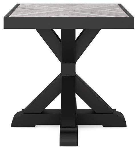 Beachcroft Outdoor End Table - Premium Outdoor End Table from Ashley Furniture - Just $416.85! Shop now at Furniture Wholesale Plus  We are the best furniture store in Nashville, Hendersonville, Goodlettsville, Madison, Antioch, Mount Juliet, Lebanon, Gallatin, Springfield, Murfreesboro, Franklin, Brentwood