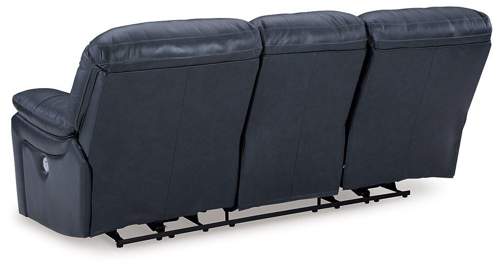 Leesworth Power Reclining Sofa - Premium Sofa from Ashley Furniture - Just $1037.71! Shop now at Furniture Wholesale Plus  We are the best furniture store in Nashville, Hendersonville, Goodlettsville, Madison, Antioch, Mount Juliet, Lebanon, Gallatin, Springfield, Murfreesboro, Franklin, Brentwood