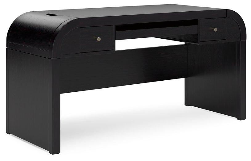 Rowanbeck 60" Home Office Desk - Premium Desk from Ashley Furniture - Just $538.97! Shop now at Furniture Wholesale Plus  We are the best furniture store in Nashville, Hendersonville, Goodlettsville, Madison, Antioch, Mount Juliet, Lebanon, Gallatin, Springfield, Murfreesboro, Franklin, Brentwood