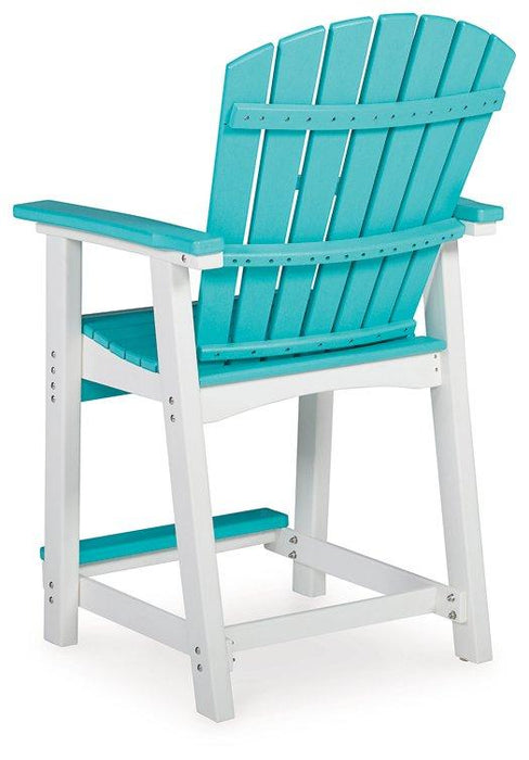 Eisely Outdoor Counter Height Bar Stool (Set of 2) - Premium Outdoor Counter Barstool from Ashley Furniture - Just $921.08! Shop now at Furniture Wholesale Plus  We are the best furniture store in Nashville, Hendersonville, Goodlettsville, Madison, Antioch, Mount Juliet, Lebanon, Gallatin, Springfield, Murfreesboro, Franklin, Brentwood