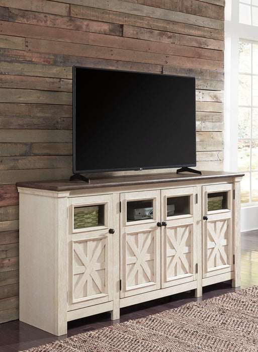 Bolanburg 74" TV Stand - Premium TV Stand from Ashley Furniture - Just $746.13! Shop now at Furniture Wholesale Plus  We are the best furniture store in Nashville, Hendersonville, Goodlettsville, Madison, Antioch, Mount Juliet, Lebanon, Gallatin, Springfield, Murfreesboro, Franklin, Brentwood