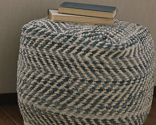 Chevron Pouf - Premium Pouf from Ashley Furniture - Just $111.55! Shop now at Furniture Wholesale Plus  We are the best furniture store in Nashville, Hendersonville, Goodlettsville, Madison, Antioch, Mount Juliet, Lebanon, Gallatin, Springfield, Murfreesboro, Franklin, Brentwood