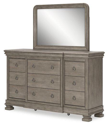 Lexorne Dresser and Mirror - Premium Dresser & Mirror from Ashley Furniture - Just $1262.97! Shop now at Furniture Wholesale Plus  We are the best furniture store in Nashville, Hendersonville, Goodlettsville, Madison, Antioch, Mount Juliet, Lebanon, Gallatin, Springfield, Murfreesboro, Franklin, Brentwood