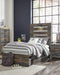 Drystan Bed with 4 Storage Drawers - Premium Bed from Ashley Furniture - Just $782.35! Shop now at Furniture Wholesale Plus  We are the best furniture store in Nashville, Hendersonville, Goodlettsville, Madison, Antioch, Mount Juliet, Lebanon, Gallatin, Springfield, Murfreesboro, Franklin, Brentwood