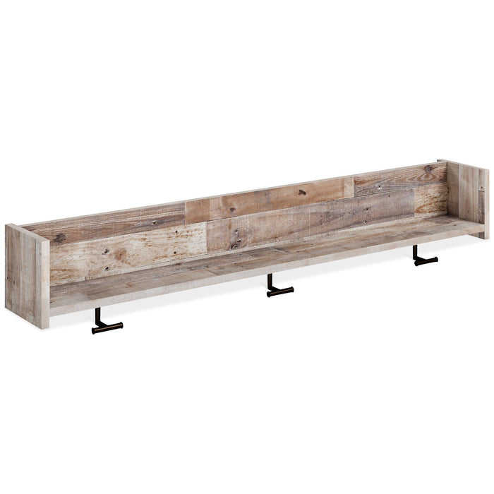 Neilsville Wall Mounted Coat Rack with Shelf - Premium EA Furniture from Ashley Furniture - Just $44.81! Shop now at Furniture Wholesale Plus  We are the best furniture store in Nashville, Hendersonville, Goodlettsville, Madison, Antioch, Mount Juliet, Lebanon, Gallatin, Springfield, Murfreesboro, Franklin, Brentwood